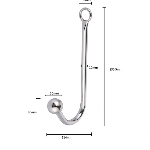 Collar Cuffs Elegant Beaded Anal 5334 and Hook with 0224